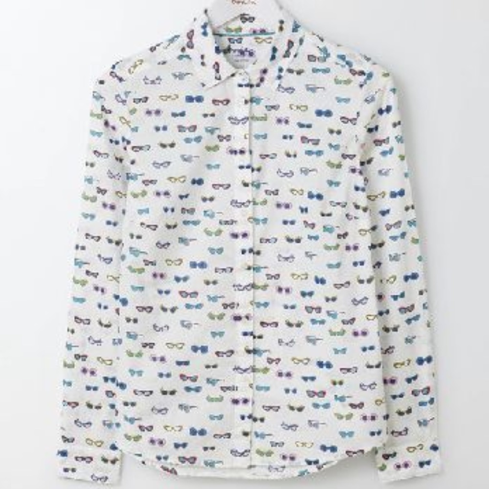 Boden Classic Shirt,  Eyeglass print